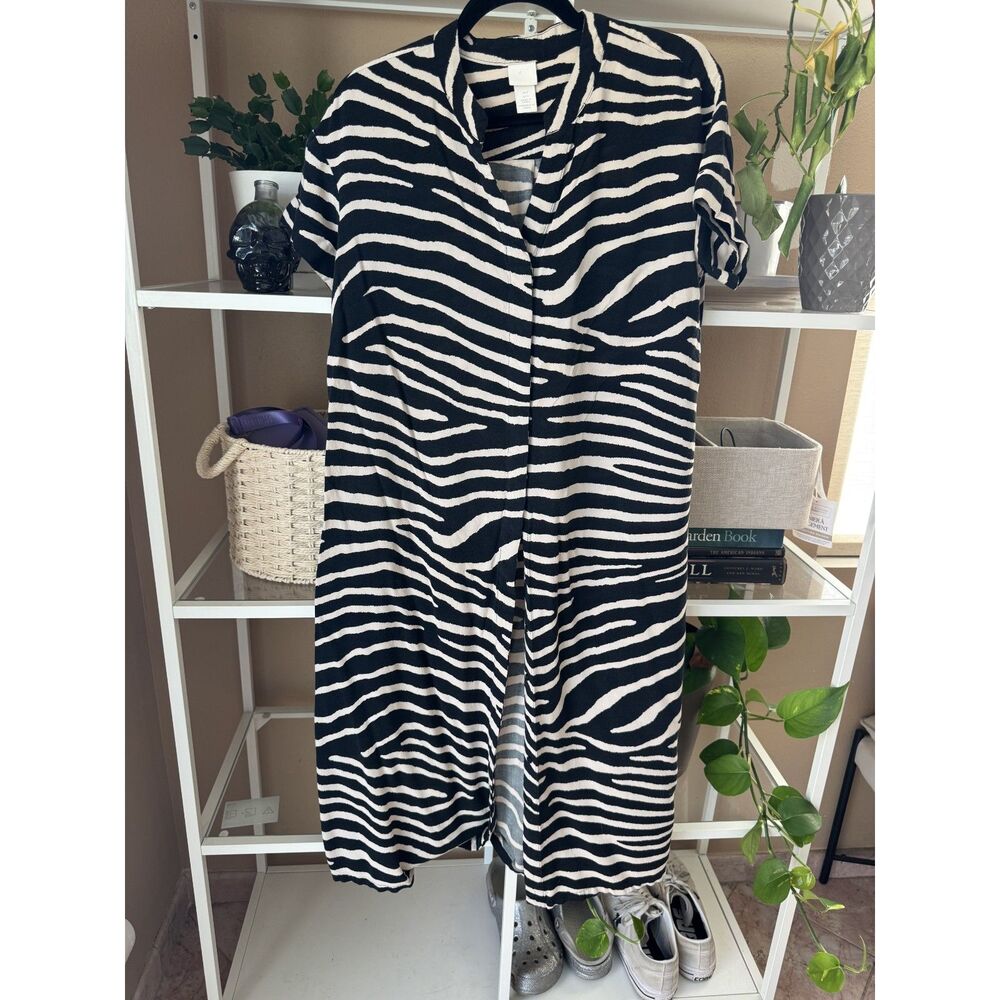 H&M Zebra print dress
